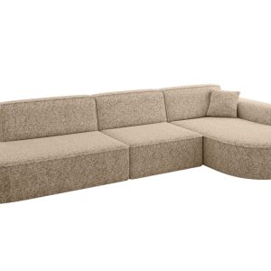Narożnik prawostronne bez funkcji spania MARI-L2 328x171x79,5cm Brązowy 1049147