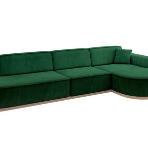 Narożnik prawostronne bez funkcji spania MARI-L2-v1 328x171x83 cm Beżowy 823722