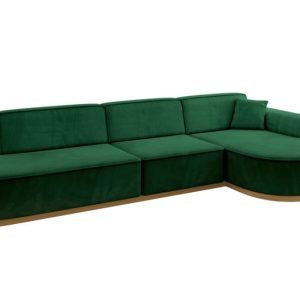 Narożnik prawostronne bez funkcji spania MARI-L2-v2 328x171x83 cm Beżowy 823811