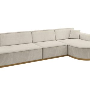 Narożnik prawostronne bez funkcji spania MARI-L2-v2 328x171x83 cm Zielony 823817