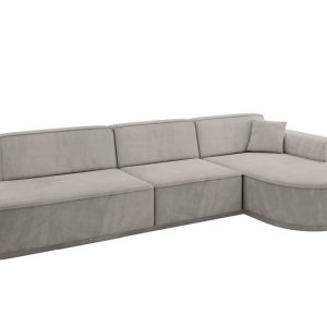 Narożnik prawostronne bez funkcji spania MARI-L2-v3 328x171x83 cm Beżowy 823846