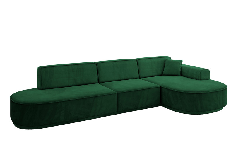 Narożnik prawostronne bez funkcji spania MARI-L2-v3 328x171x83 cm Beżowy 823803