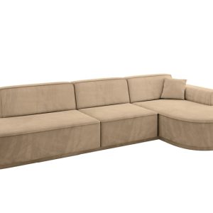 Narożnik prawostronne bez funkcji spania MARI-L2-v3 328x171x83 cm Brązowy 823790