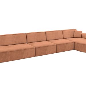 Narożnik prawostronne bez funkcji spania MARI-L3 413x171x79,5 Brązowy 823769 Narożnik prawostronne bez funkcji spania MARI-L3 413x171x79,5 Brązowy 823769