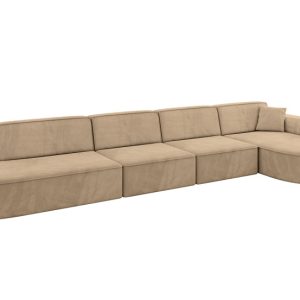 Narożnik prawostronne bez funkcji spania MARI-L3 413x171x79,5 Brązowy 823704 Narożnik prawostronne bez funkcji spania MARI-L3 413x171x79,5 Brązowy 823704