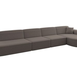 Narożnik prawostronne bez funkcji spania MARI-L3 413x171x79,5cm Brązowy 1049113 Narożnik prawostronne bez funkcji spania MARI-L3 413x171x79,5cm Brązowy 1049113
