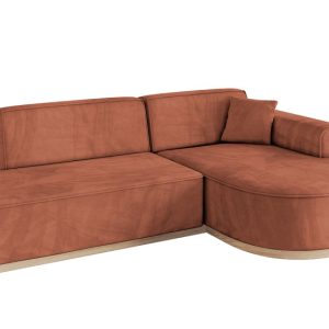 Narożnik prawostronny bez funkcji spania ARRIO-L1 – 243x171x83 Morelowy 781858 Narożnik prawostronny bez funkcji spania ARRIO-L1 – 243x171x83 Morelowy 781858