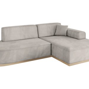 Narożnik prawostronny bez funkcji spania IREA-L1 232x165x80 Jasny brąz 807697