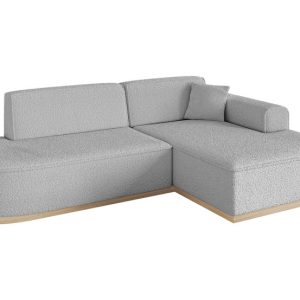 Narożnik prawostronny bez funkcji spania IREA-L1 232x165x80 Jasny szary 753226