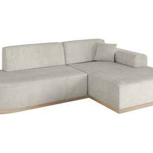 Narożnik prawostronny bez funkcji spania IREA-L1 232x165x80 Kremowy 753301