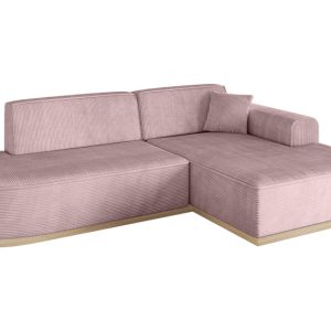 Narożnik prawostronny bez funkcji spania IREA-L1 232x165x80 Różowy 753445 Narożnik prawostronny bez funkcji spania IREA-L1 232x165x80 Różowy 753445