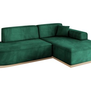 Narożnik prawostronny bez funkcji spania IREA-L1 232x165x80 Zielony 753280 Narożnik prawostronny bez funkcji spania IREA-L1 232x165x80 Zielony 753280