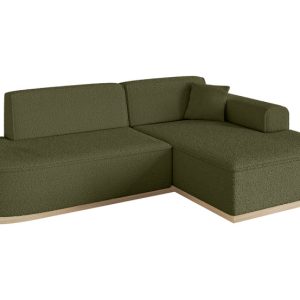 Narożnik prawostronny bez funkcji spania IREA-L1 232x165x80 Zielony 753272 Narożnik prawostronny bez funkcji spania IREA-L1 232x165x80 Zielony 753272