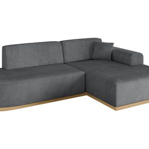Narożnik prawostronny bez funkcji spania IREA-L1-v2 232x165x80 Ciemnoszary 753395 Narożnik prawostronny bez funkcji spania IREA-L1-v2 232x165x80 Ciemnoszary 753395