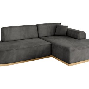 Narożnik prawostronny bez funkcji spania IREA-L1-v2 232x165x80 Ciemnoszary 753372 Narożnik prawostronny bez funkcji spania IREA-L1-v2 232x165x80 Ciemnoszary 753372