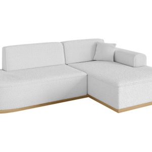Narożnik prawostronny bez funkcji spania IREA-L1-v2 232x165x80 cm Biały 753298 Narożnik prawostronny bez funkcji spania IREA-L1-v2 232x165x80 cm Biały 753298