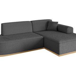 Narożnik prawostronny bez funkcji spania IREA-L1-v2 232x165x80 cm Szary 753287 Narożnik prawostronny bez funkcji spania IREA-L1-v2 232x165x80 cm Szary 753287