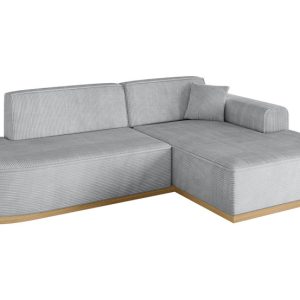 Narożnik prawostronny bez funkcji spania IREA-L1-v2 232x165x80 cm Szary 753232 Narożnik prawostronny bez funkcji spania IREA-L1-v2 232x165x80 cm Szary 753232