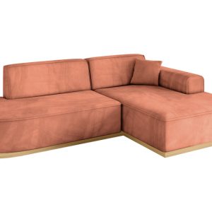 Narożnik prawostronny bez funkcji spania IREA-L1-v2 232x165x80 Morelowy 753450 Narożnik prawostronny bez funkcji spania IREA-L1-v2 232x165x80 Morelowy 753450