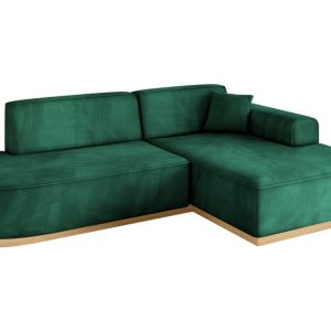 Narożnik prawostronny bez funkcji spania IREA-L1-v2 232x165x80 Zielony 753357 Narożnik prawostronny bez funkcji spania IREA-L1-v2 232x165x80 Zielony 753357