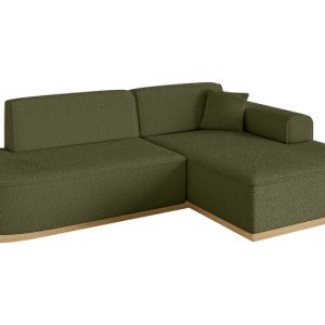 Narożnik prawostronny bez funkcji spania IREA-L1-v2 232x165x80 Zielony 753490 Narożnik prawostronny bez funkcji spania IREA-L1-v2 232x165x80 Zielony 753490