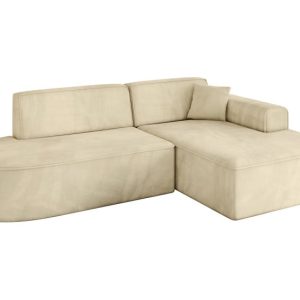 Narożnik prawostronny bez funkcji spania IREA-L1-v3 232x165x77 Beżowy 753265 Narożnik prawostronny bez funkcji spania IREA-L1-v3 232x165x77 Beżowy 753265