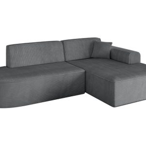 Narożnik prawostronny bez funkcji spania IREA-L1-v3 232x165x77 Ciemnoszary 753351 Narożnik prawostronny bez funkcji spania IREA-L1-v3 232x165x77 Ciemnoszary 753351