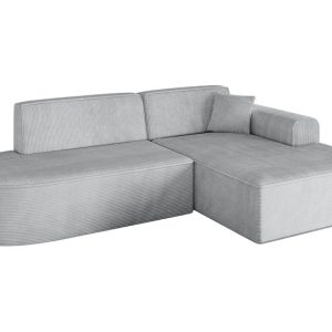 Narożnik prawostronny bez funkcji spania IREA-L1-v3 232x165x77 cm Szary 753241 Narożnik prawostronny bez funkcji spania IREA-L1-v3 232x165x77 cm Szary 753241
