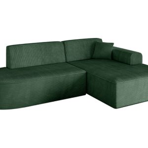 Narożnik prawostronny bez funkcji spania IREA-L1-v3 232x165x77 Zielony 753443 Narożnik prawostronny bez funkcji spania IREA-L1-v3 232x165x77 Zielony 753443