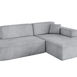 Narożnik prawostronny bez funkcji spania IREA-L1-v4 232x165x77 cm Szary 775364 Narożnik prawostronny bez funkcji spania IREA-L1-v4 232x165x77 cm Szary 775364