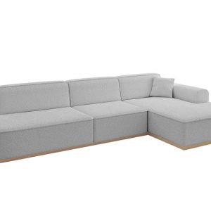 Narożnik prawostronny bez funkcji spania IREA-L2 327x165x80 Jasny szary 753271 Narożnik prawostronny bez funkcji spania IREA-L2 327x165x80 Jasny szary 753271
