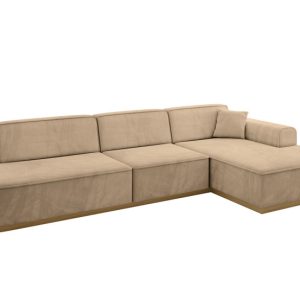 Narożnik prawostronny bez funkcji spania IREA-L2-v2 327x165x80 Beżowy 807774 Narożnik prawostronny bez funkcji spania IREA-L2-v2 327x165x80 Beżowy 807774