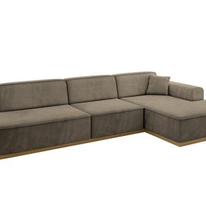 Narożnik prawostronny bez funkcji spania IREA-L2-v2 327x165x80 Brązowy 807726 Narożnik prawostronny bez funkcji spania IREA-L2-v2 327x165x80 Brązowy 807726