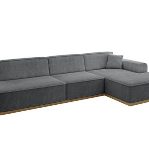 Narożnik prawostronny bez funkcji spania IREA-L2-v2 327x165x80 Ciemnoszary 753375 Narożnik prawostronny bez funkcji spania IREA-L2-v2 327x165x80 Ciemnoszary 753375