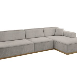 Narożnik prawostronny bez funkcji spania IREA-L2-v2 327x165x80 Jasny brąz 807589 Narożnik prawostronny bez funkcji spania IREA-L2-v2 327x165x80 Jasny brąz 807589