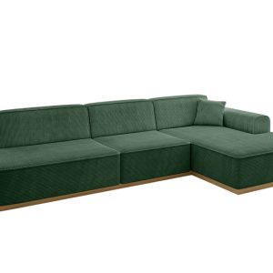 Narożnik prawostronny bez funkcji spania IREA-L2-v2 327x165x80 Zielony 753388 Narożnik prawostronny bez funkcji spania IREA-L2-v2 327x165x80 Zielony 753388