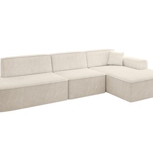 Narożnik prawostronny bez funkcji spania IREA-L2-v3 327x165x77 Beżowy 753299 Narożnik prawostronny bez funkcji spania IREA-L2-v3 327x165x77 Beżowy 753299