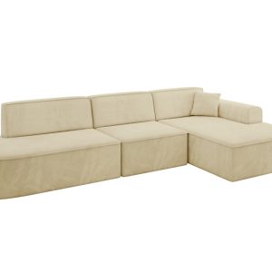 Narożnik prawostronny bez funkcji spania IREA-L2-v3 327x165x77 Beżowy 753488 Narożnik prawostronny bez funkcji spania IREA-L2-v3 327x165x77 Beżowy 753488