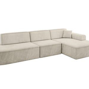 Narożnik prawostronny bez funkcji spania IREA-L2-v3 327x165x77 Beżowy 807547 Narożnik prawostronny bez funkcji spania IREA-L2-v3 327x165x77 Beżowy 807547