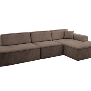 Narożnik prawostronny bez funkcji spania IREA-L2-v3 327x165x77 Brązowy 753259 Narożnik prawostronny bez funkcji spania IREA-L2-v3 327x165x77 Brązowy 753259