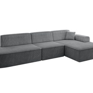 Narożnik prawostronny bez funkcji spania IREA-L2-v3 327x165x77 Ciemnoszary 753335 Narożnik prawostronny bez funkcji spania IREA-L2-v3 327x165x77 Ciemnoszary 753335