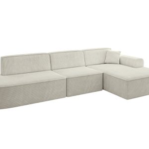Narożnik prawostronny bez funkcji spania IREA-L2-v3 327x165x77 Kremowy 753419 Narożnik prawostronny bez funkcji spania IREA-L2-v3 327x165x77 Kremowy 753419