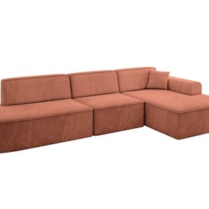 Narożnik prawostronny bez funkcji spania IREA-L2-v3 327x165x77 Morelowy 753248 Narożnik prawostronny bez funkcji spania IREA-L2-v3 327x165x77 Morelowy 753248