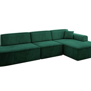 Narożnik prawostronny bez funkcji spania IREA-L2-v3 327x165x77 Zielony 753350 Narożnik prawostronny bez funkcji spania IREA-L2-v3 327x165x77 Zielony 753350