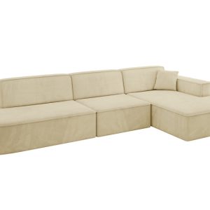 Narożnik prawostronny bez funkcji spania IREA-L2-v4 327x165x77 Beżowy 775383 Narożnik prawostronny bez funkcji spania IREA-L2-v4 327x165x77 Beżowy 775383