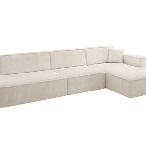 Narożnik prawostronny bez funkcji spania IREA-L2-v4 327x165x77 Beżowy 775408 Narożnik prawostronny bez funkcji spania IREA-L2-v4 327x165x77 Beżowy 775408