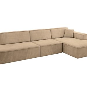 Narożnik prawostronny bez funkcji spania IREA-L2-v4 327x165x77 Beżowy 807778 Narożnik prawostronny bez funkcji spania IREA-L2-v4 327x165x77 Beżowy 807778