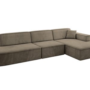 Narożnik prawostronny bez funkcji spania IREA-L2-v4 327x165x77 Brązowy 807696 Narożnik prawostronny bez funkcji spania IREA-L2-v4 327x165x77 Brązowy 807696