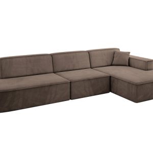 Narożnik prawostronny bez funkcji spania IREA-L2-v4 327x165x77 Brązowy 775250 Narożnik prawostronny bez funkcji spania IREA-L2-v4 327x165x77 Brązowy 775250