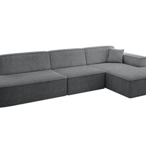 Narożnik prawostronny bez funkcji spania IREA-L2-v4 327x165x77 Ciemnoszary 775225 Narożnik prawostronny bez funkcji spania IREA-L2-v4 327x165x77 Ciemnoszary 775225